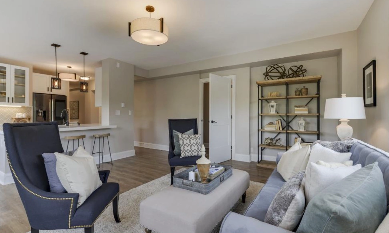 79 Western — living room, after completion